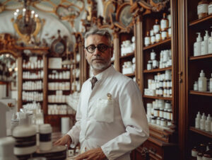 império na farmácia